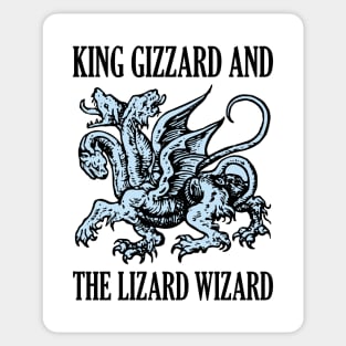 King Gizzard and Lizard Wizard - Tribute art Sticker